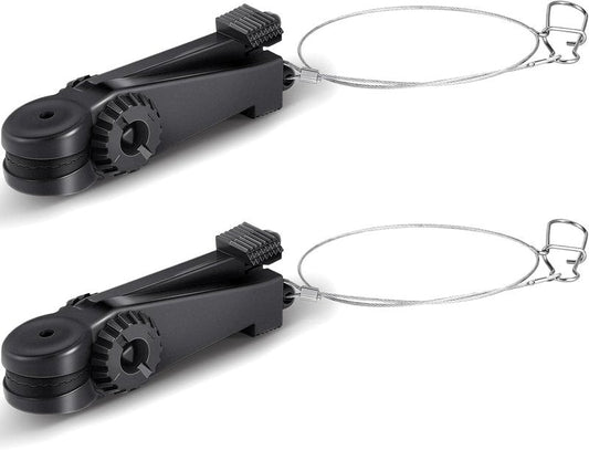 Fishing Downrigger Line Release Clips - 2 Pcs Leader Snap Weight Clips for Trolling & Kite Fishing | Durable Design