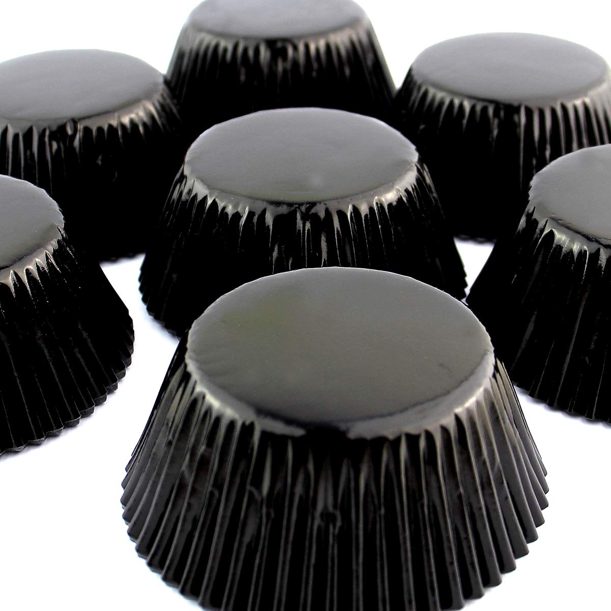 Eoonfirst Black Foil Cupcake Case Liners New Year Baking Muffin Paper Cups 198 Pcs