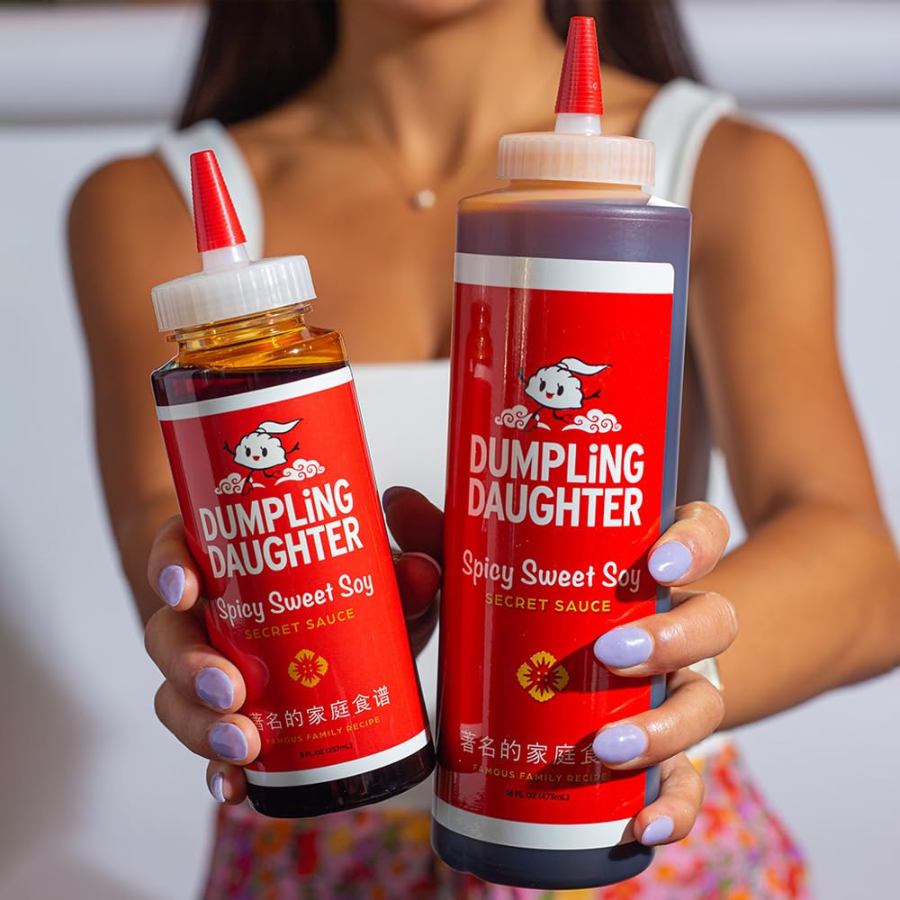 Dumpling Daughter - Spicy Sweet Soy Sauce (8 oz) - The Best Dumpling Sauce