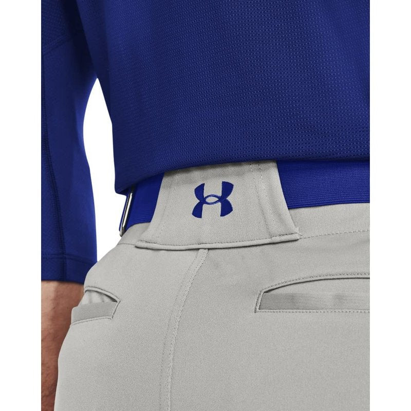 Under Armour Men's Utility Baseball Straight Leg Pant Pipe 22, (081) Baseball Gray/Royal/Royal, 3X-Large