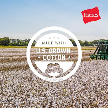 Hanes mens Essentials Short Sleeve T-shirt Value Pack (4-pack) athletic t shirts, Black, Large US