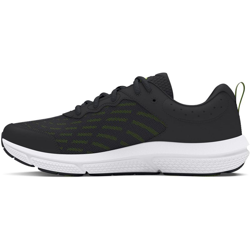 Under Armour Mens Charged Assert 10 Anthracite/Anthracite/Morph Green 12.5 Medium