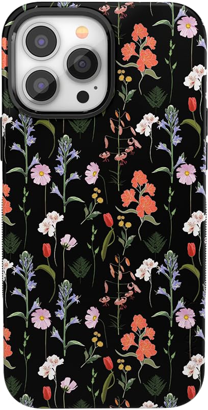 Casely iPhone 14 Pro Case | Opposites Attract | Day & Night Mountains | Compatible with MagSafe | Bold Protective Design