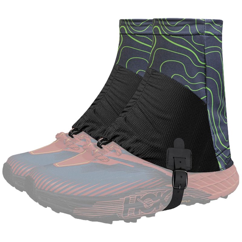 Danuosie Trail Gaiters, Low Ankle Shoe Gaiters for Hiking Boots, Waterproof Boot Gators Protectors for Walking, Running & Hunting - Keeps Sand, Mud & Debris Out