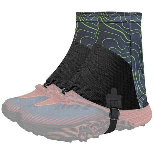 Danuosie Trail Gaiters, Low Ankle Shoe Gaiters for Hiking Boots, Waterproof Boot Gators Protectors for Walking, Running & Hunting - Keeps Sand, Mud & Debris Out
