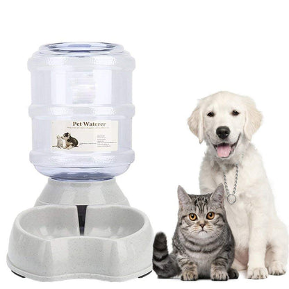 Old Tjikko Pet Water Dispenser,Cat Water Bowl,Dog Water Bowl Automatic,Large Automatic Drinking Fountain for Cat Dog,3.8L