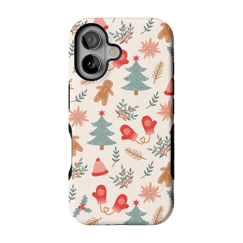Casely iPhone 17 Pro Max Case | On The Dot | Maroon Polka Dot | Compatible with MagSafe | Bold Protective Design