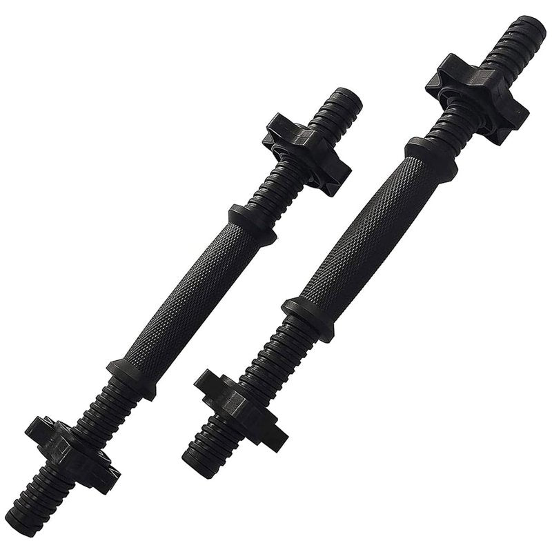BalanceFrom Fitness 40 Pound 14 Item All Purpose Vinyl Weight Dumbbell Set with 2.5 Pound and 7.5 Pound Weights and Collar Locks, Black