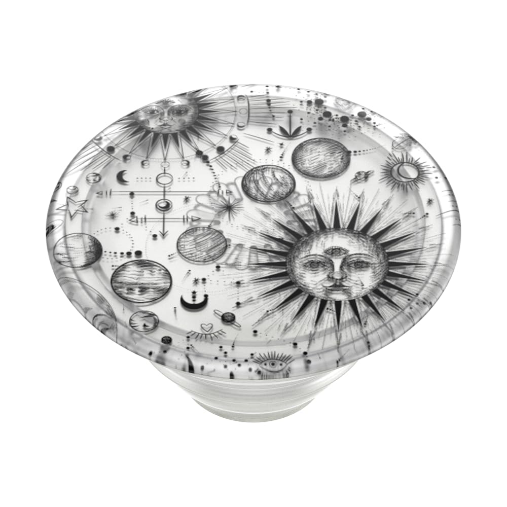 PopSockets Phone Grip with Expanding Kickstand, Adhesive Grip - Cosmic Sun