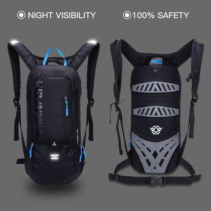 WINDCHASER Bike Backpack, Waterproof Breathable Cycling Bicycle Rucksack, 10L Mini Ultralight Biking Daypack Sport Bags Gift for Fitness Running Hiking Skiing Trekking