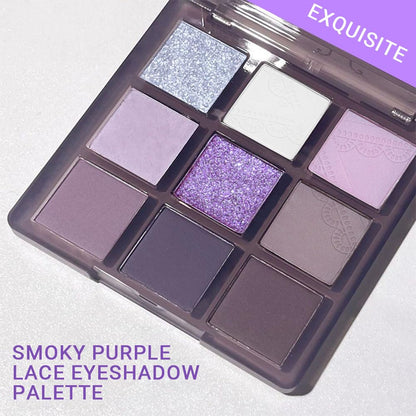 Purple Eyeshadow Palette for Eye Makeup,High Pigmented Silver White Tan Grape Brown Color Light Violet Eye Shadow Primers, Matte Shimmer Powder Palet de sombras de ojos