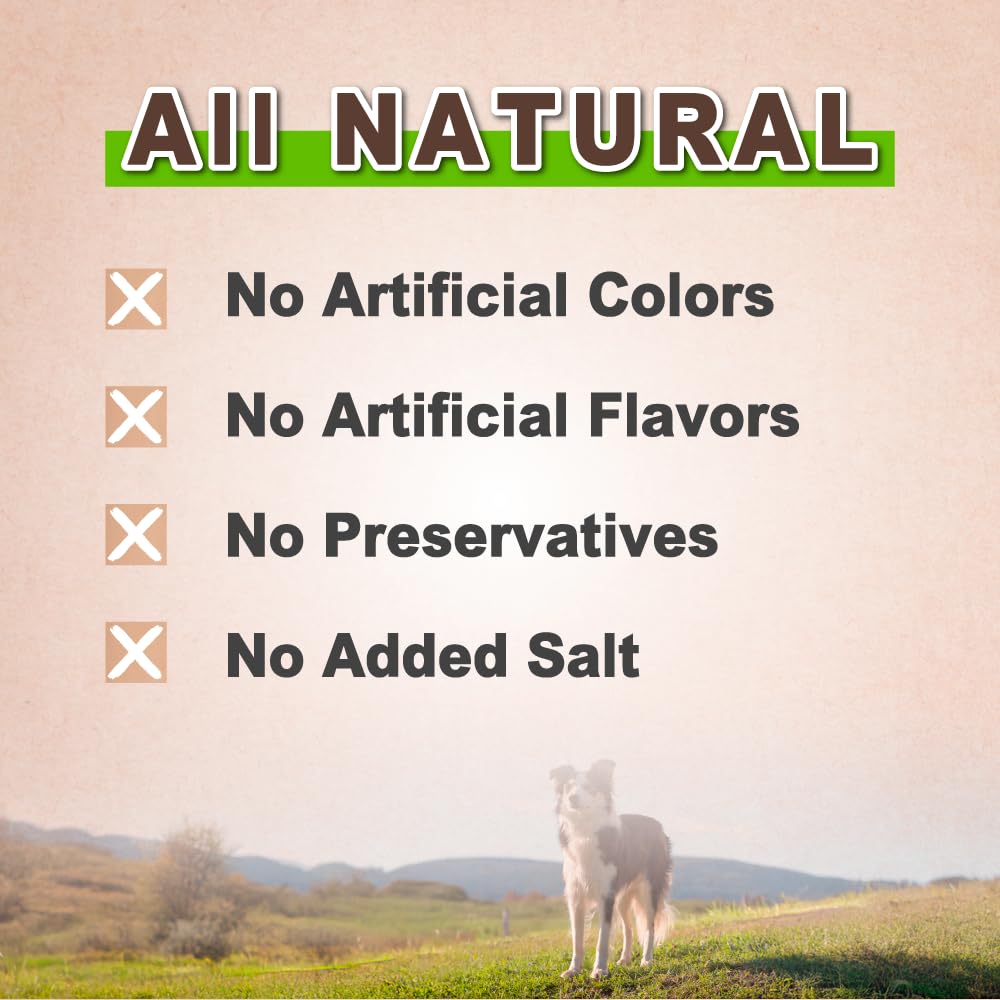 AFreschi Natural Turkey Tendon Bone (S) 8 oz, USA-Sourced Turkey Tendon, All Natural Puppy Chew, Hypoallergenic, Rawhide Alternative, for Small Breeds