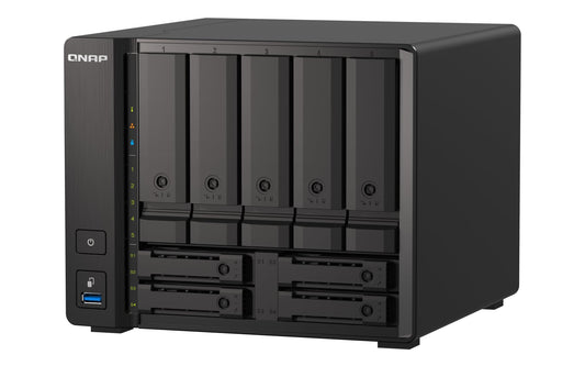 QNAP TS-h973AX-32G 9-Bay QuTS Hero NAS with 10GbE/2.5GbE Connectivity