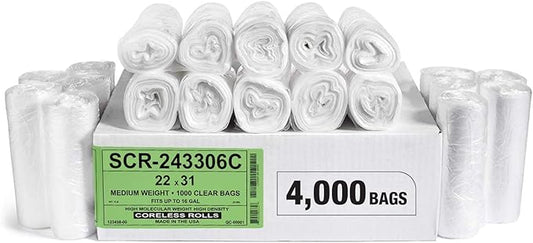 Aluf Plastics 12-16 Gallon Trash Bags