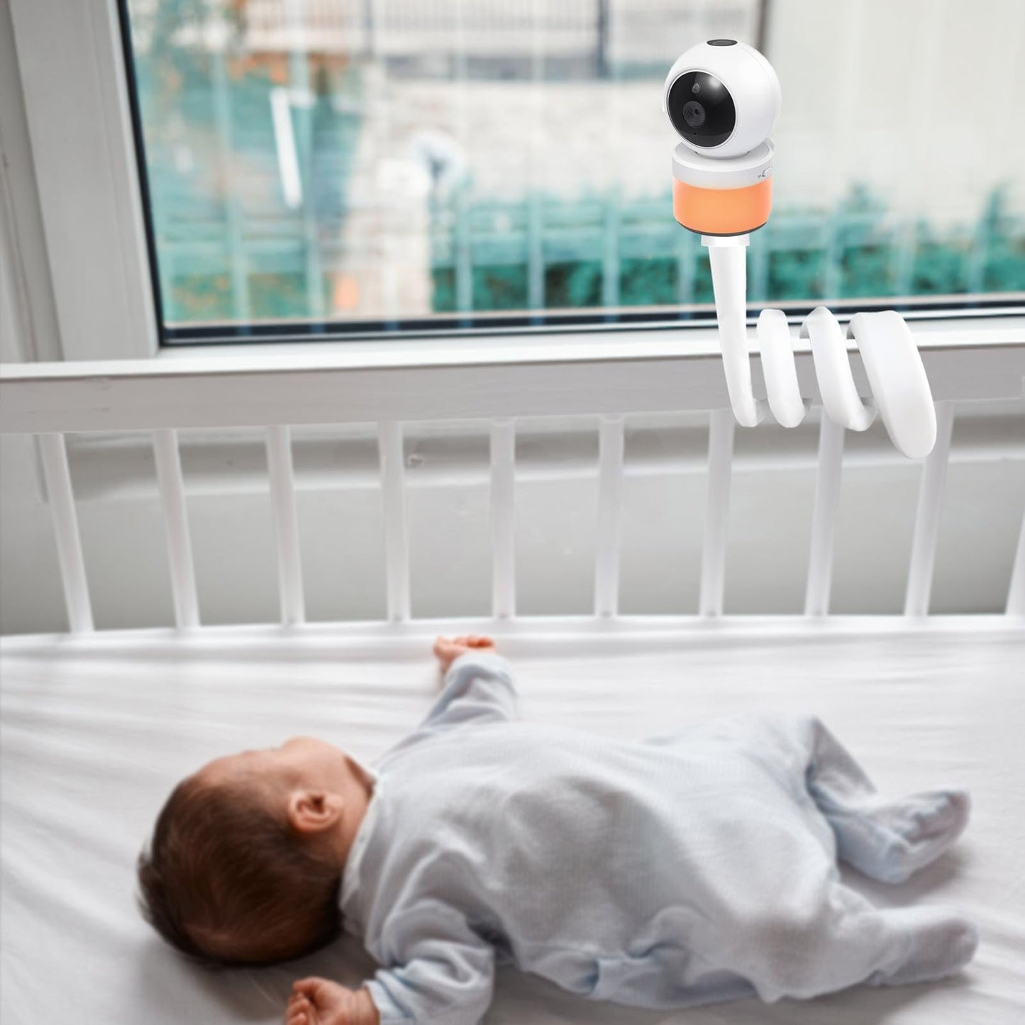Derebir Baby Monitor Mount Stand Compatible with VTech VM924/ 901/928HD /5263/5755 /5764HD /7764HD/5766HD /5263/BM5254/ RM5755HD/Leapfrog LF920HD/RM7768HD/LF815HD/LF1726FHD /LF2413 Kamera