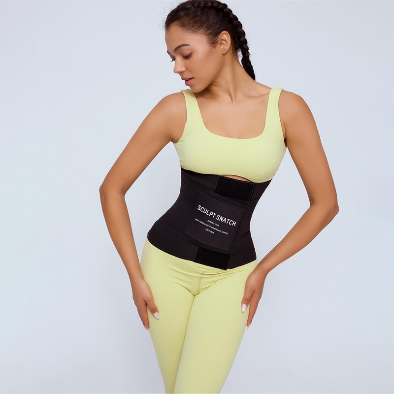 Sculpt Snatch Hourglass Waist Trainer for Women–Adjustable Sweat Band for Stomach, Tummy Control&Workout Waist Trimmer(PURPLE,3XL)