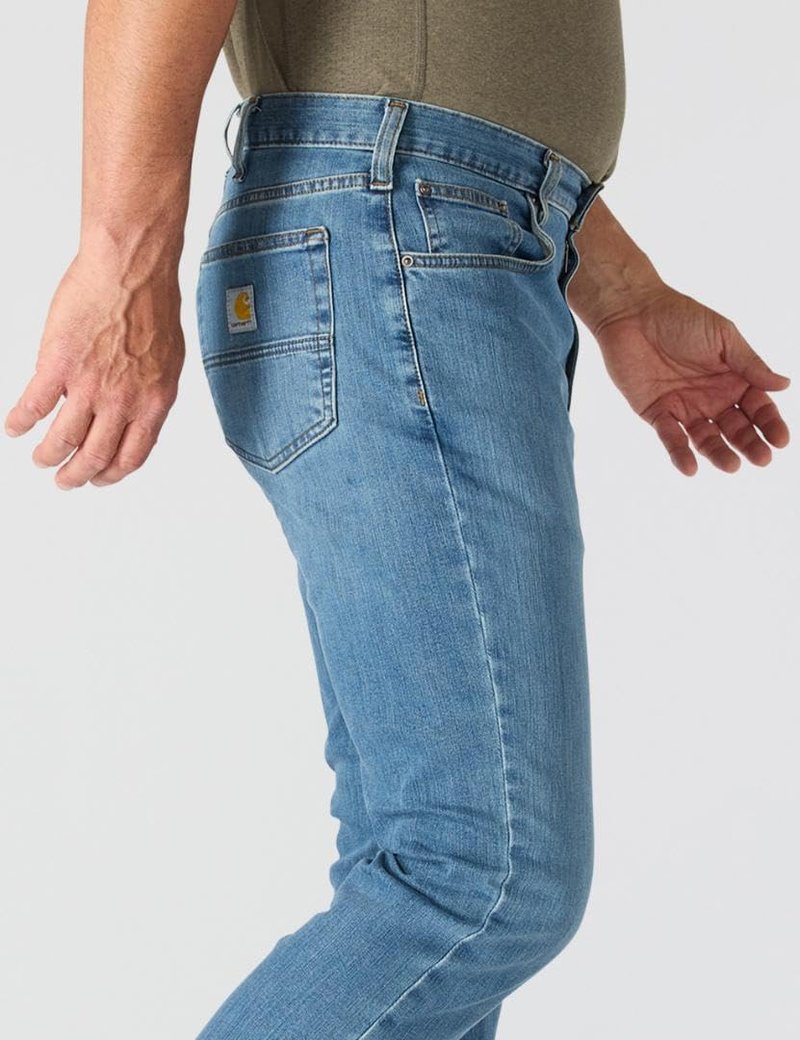 Carhartt Men's Rugged Flex® Relaxed Straight Jeans - Durable Comfort & Flexibility