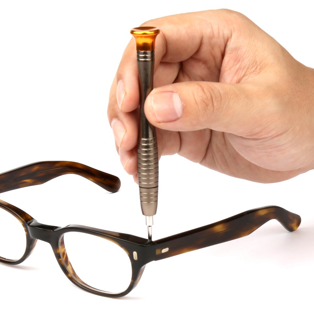 H&S Precision Torx Screwdriver Set - Mini Screwdriver Tool Kit For Glasses Watch Or Laptop - Portable Small And Compact Computer Or Jewelers Repair Kit - Mini Tool Kit - Glasses Repair Kit