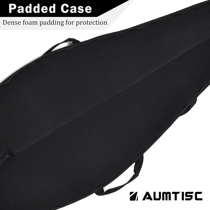 Soft Rifle Gun Case - 41/45/49 Inch Shotgun Carrying Bag with Adjustable Shoulder Sling