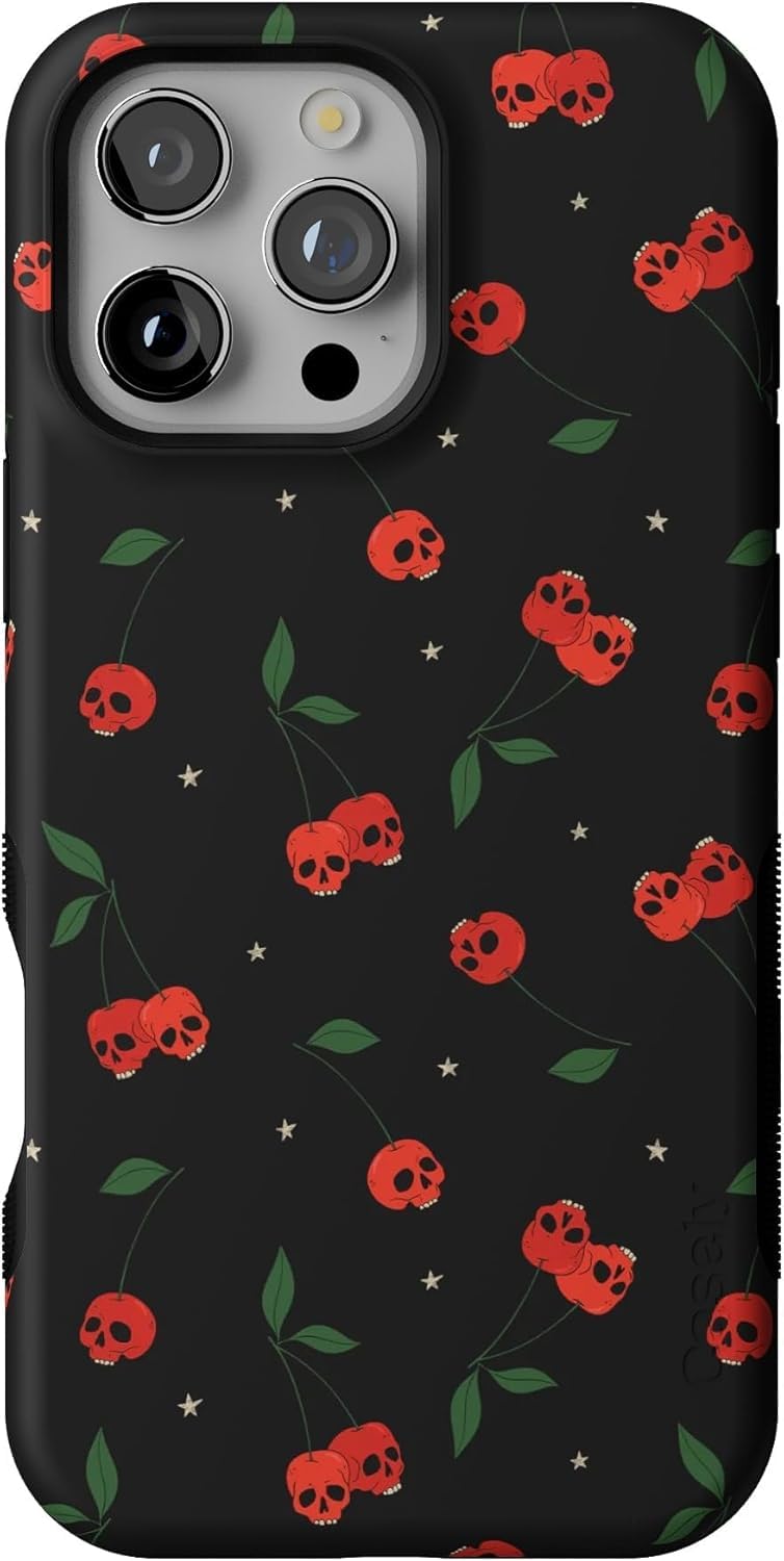 Casely iPhone 16 Pro Case | Fit Check | Neutral Checkerboard | Compatible with MagSafe | Bold Protective Design