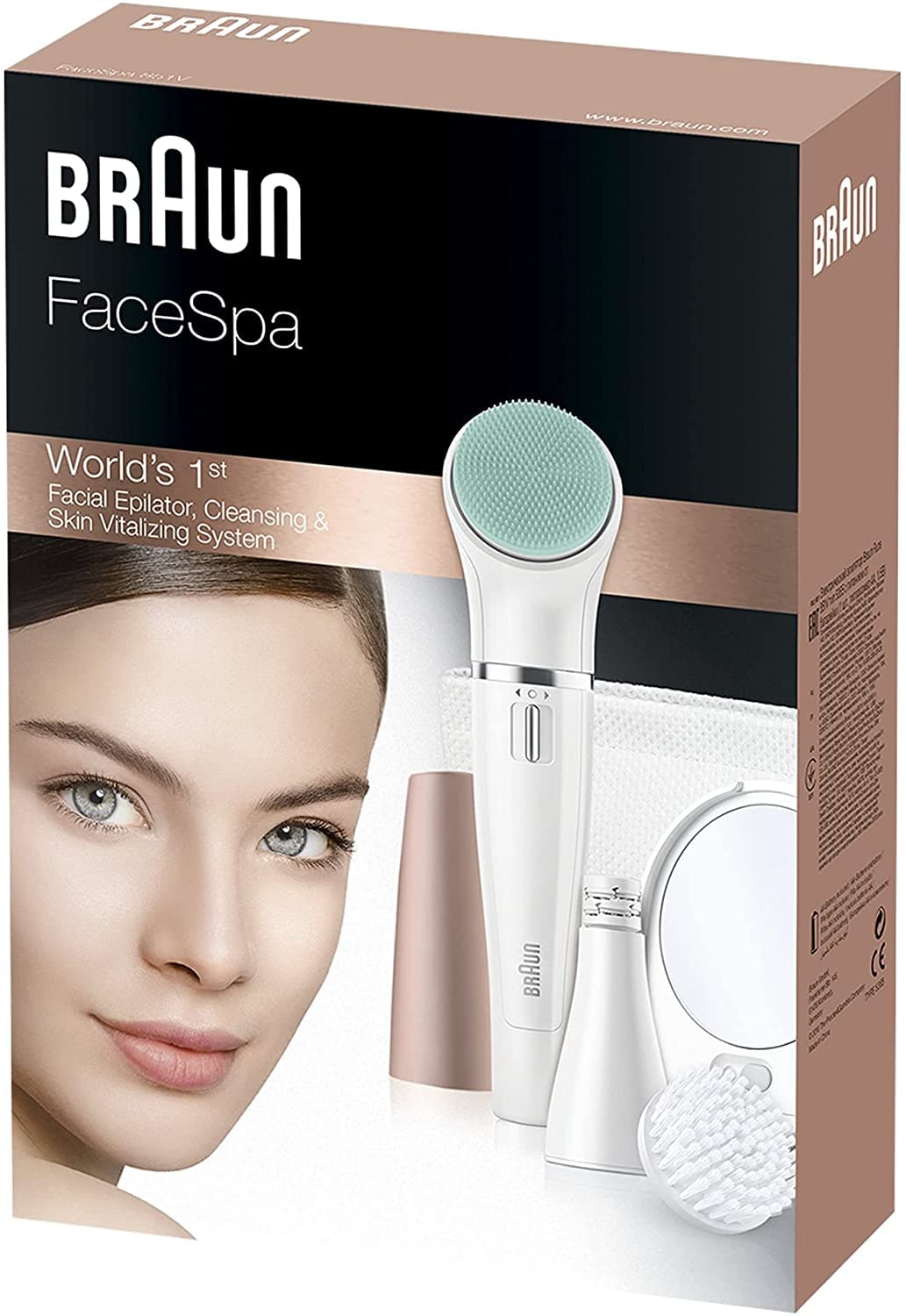 BRAUN FACE Facial Epilator