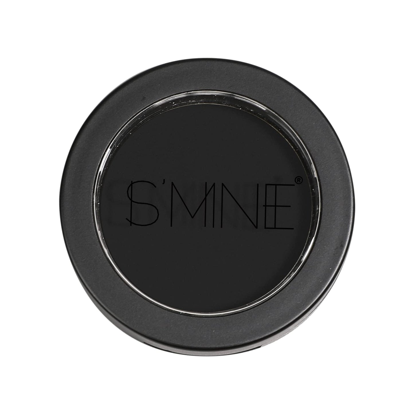 ISMINE Single Black Matte Eyeshadow Powder Palette High Pigment, Longwear, Intense Color Best Black Eyeshadow