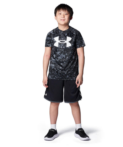 Under Armour Boys' UA BPS Surge 4 AC, Lightweight Runners, Ultra-Responsive Running Shoes for Boys, Boy's Trainers with Superior Cushioning