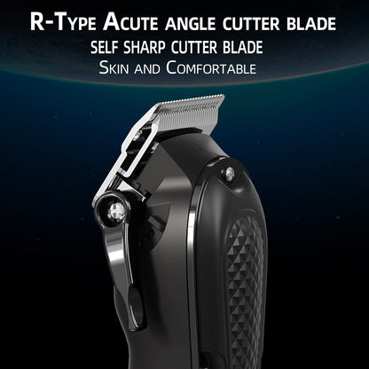 Haokry Hair Clippers for Men Professional - Cordless&Corded Barber Clippers for Hair Cutting & Grooming Rechargeable Beard Trimmer