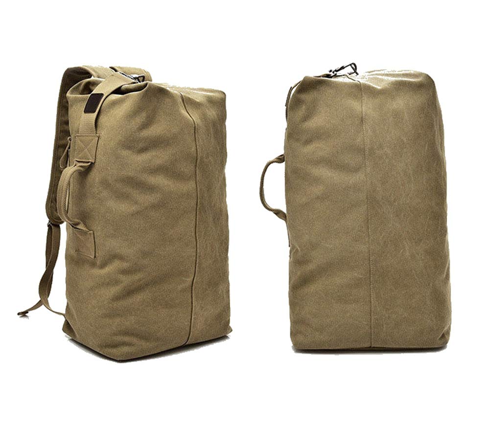 OAREA Large Capacity Travel Climbing Bag Tactical Military Backpack Women Army Bags Canvas Bucket Shoulder Bag Sports Bag