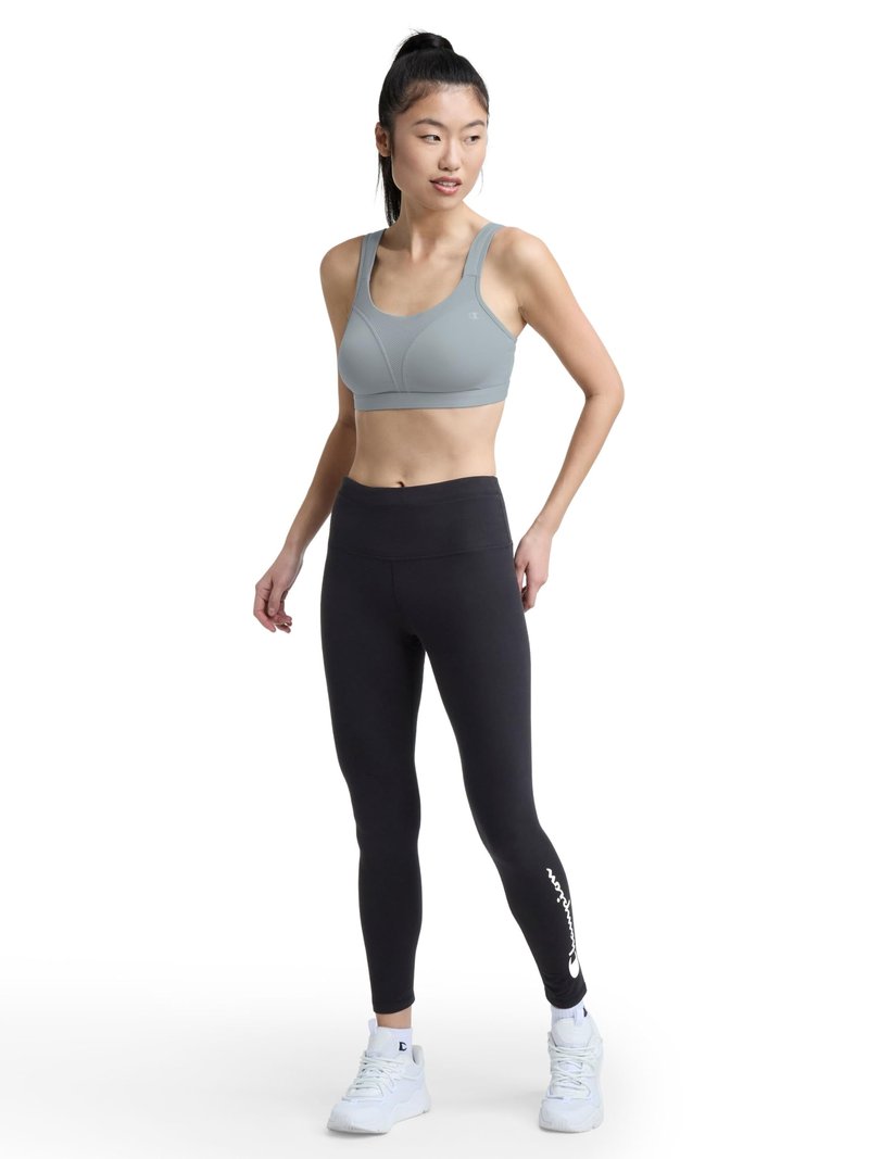 Champion Women's Sports Bra, High-Impact, Maximum Support, Breathable, Moisture-Wicking Fabric, Quarry, 34C