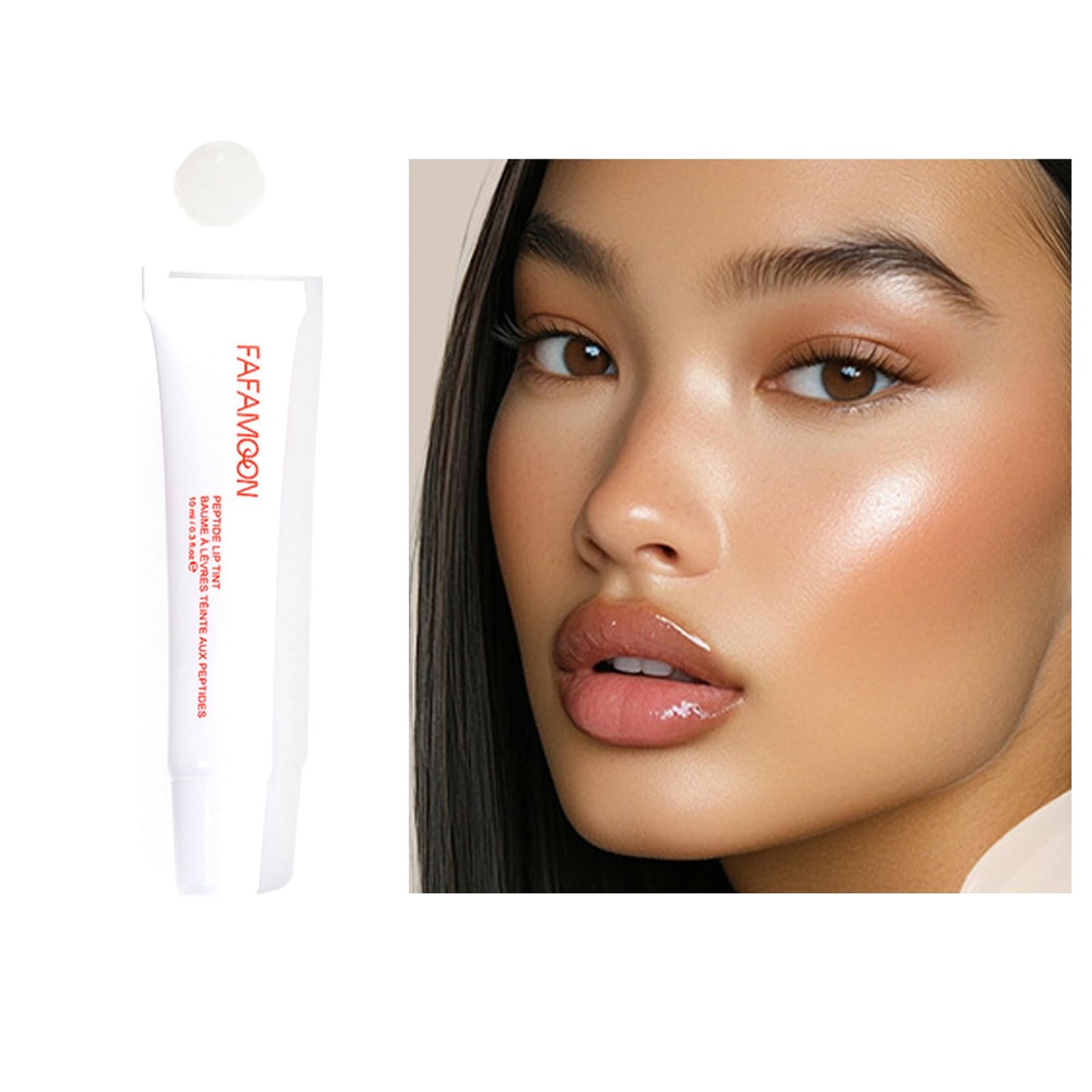 DENESTUP Lip Jam Hydrating Lip Gloss | Glitter Glossy Plumping Lipgloss | High Shine Glass Finish Nude Colors Shiny Jelly Liquid Lipstick for Women and Girls (5 Colors Set)