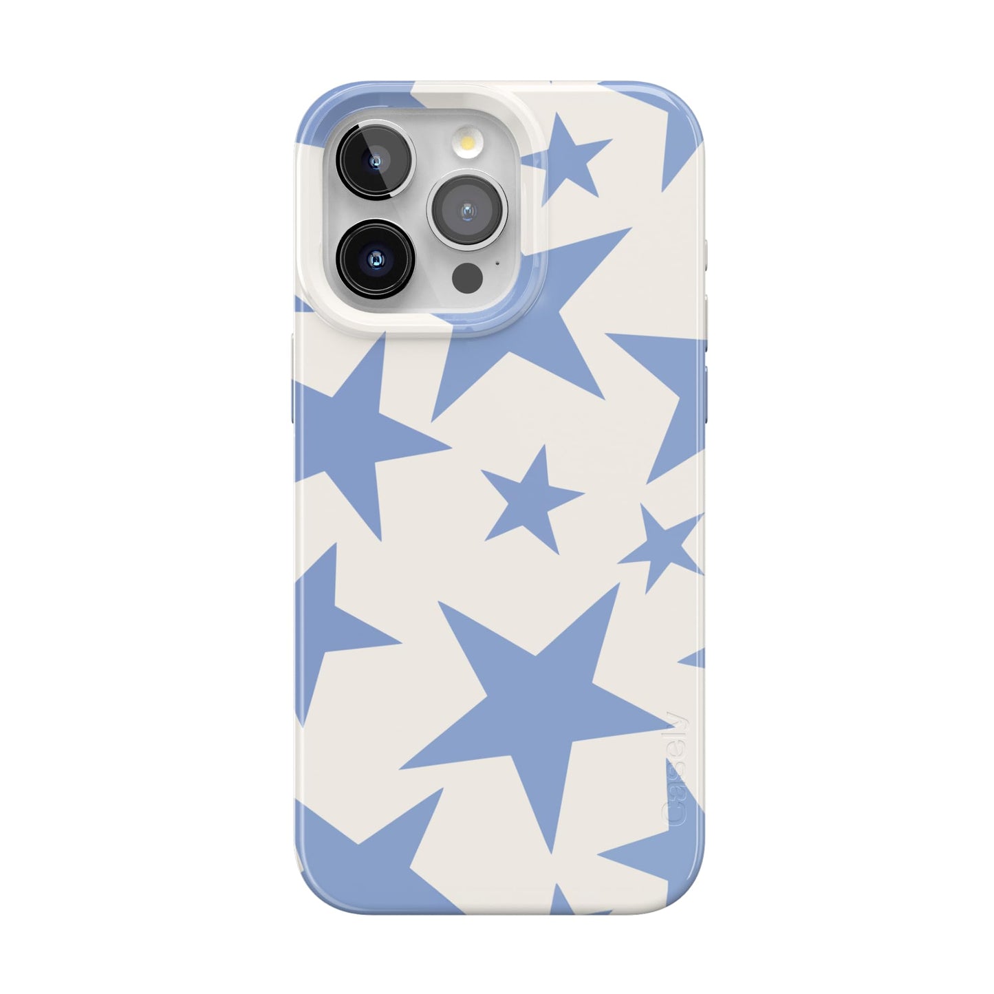 Casely iPhone 15 Pro Max Case | Nantucket Cottage | Blue Hydrangea | Compatible with MagSafe | Classic Ultra Slim Design