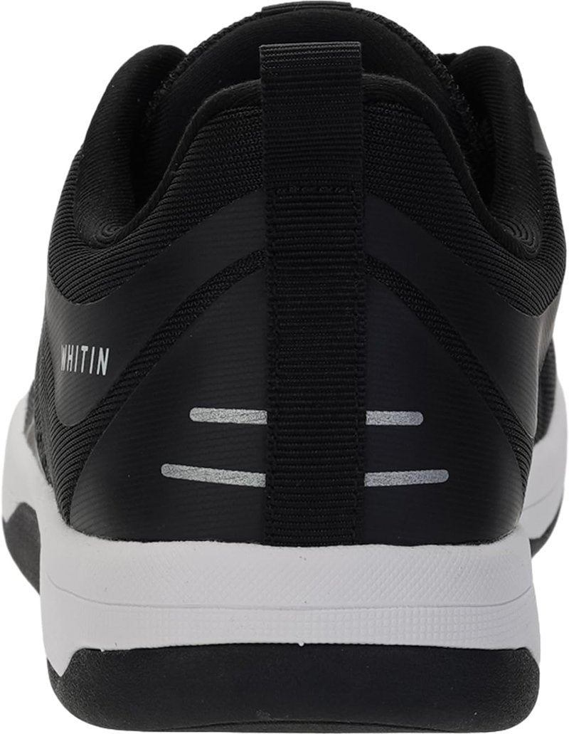 WHITIN Women's Zero Drop Width Wide Toe Box Road Running Shoes Size 11 Comfortable Slip Resistant Training Tennis Walking Sneaker Female 43 Black