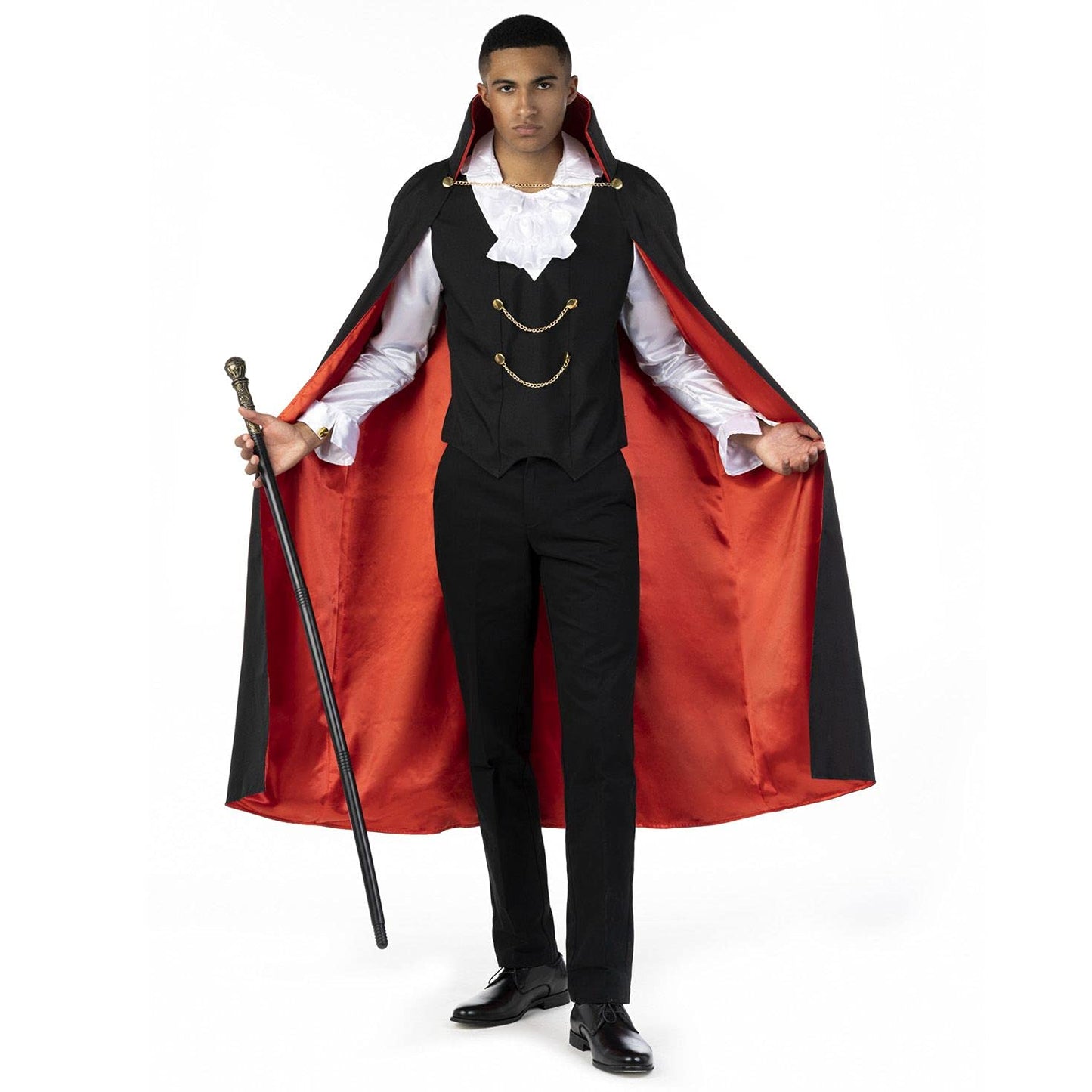 Morph Vampire Costume Men, Male Vampire Costume, Adult Dracula Costumes for Halloween, Halloween Costumes For Men, X-Large