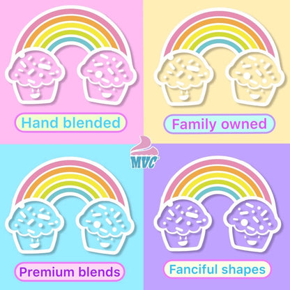 Manvscakes Sprinkles - Themed Sprinkles for Cake Decorating, Sprinkle Mix for Cookies, Ice Cream, Fondant Cake, Caramel Apples, Cupcakes & Other Desserts, Assorted Halloween & Fall Sprinkles, 4 oz