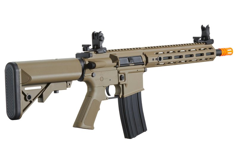 Lancer Tactical Gen 2 Hellion MLOK 10" Piactinny Polymer Airsoft M4 AEG- Full/Semi-Auto Airsoft Gun (Battery and Charger Included)