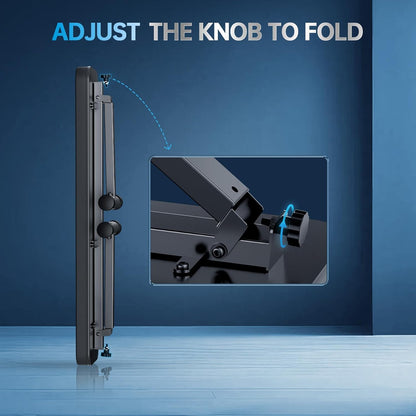 Flat Weight Bench, Foldable Workout Bench for Home Gym with 660 LBS Weight Capacity, Flat Bench Press for Full Body Workout, Black MB20