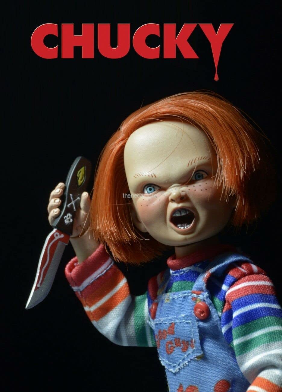 Chucky – 8” SCALE Clothed Retro Style Action Figure - Chucky - NECA