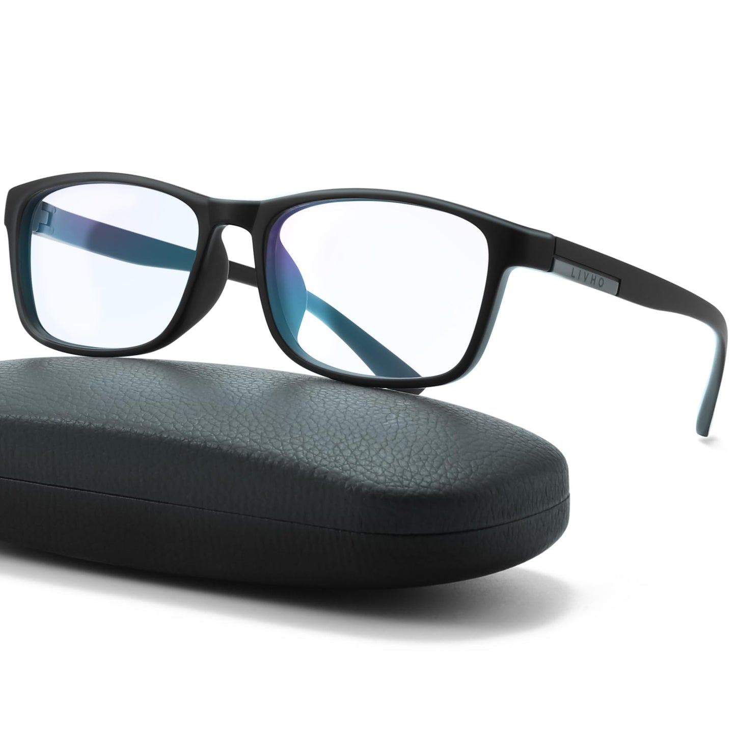 Anti Blue Light Glasses Men, Mens Blue Light Glasses With UV400 Protection, Fake Glasses For Computer Eye Strain