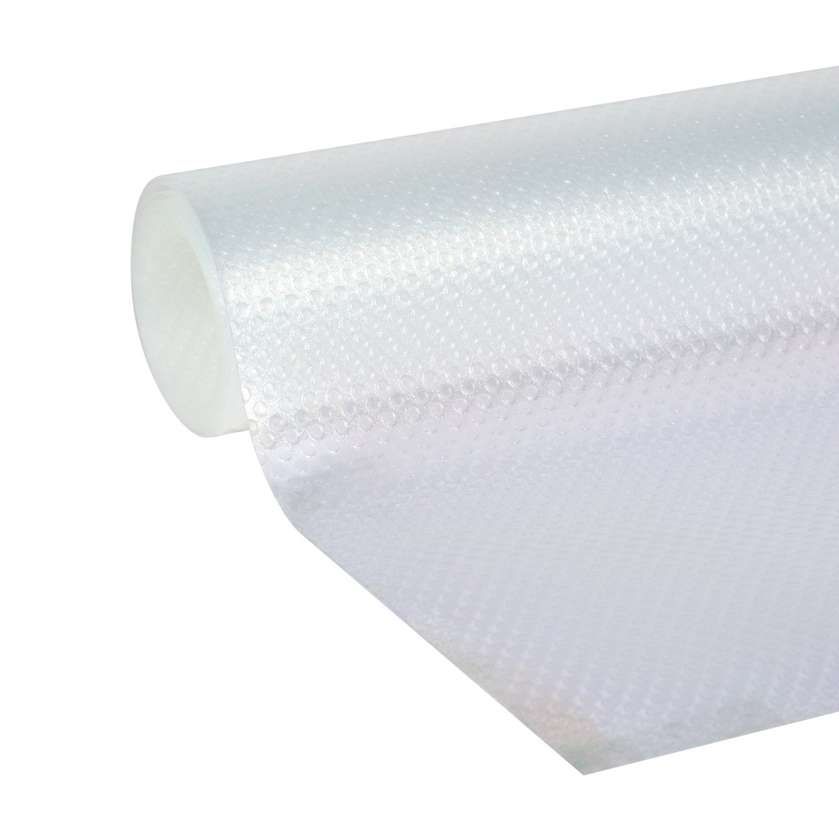 EasyLiner Clear Classic Shelf Liner - Durable Non Adhesive Fridge Liner - Easy to Install & Clean - Kitchen Liner Mat for Fridge Shelves - Food Safe Removable Shelf Liner - 12in. x 6ft. - Clear