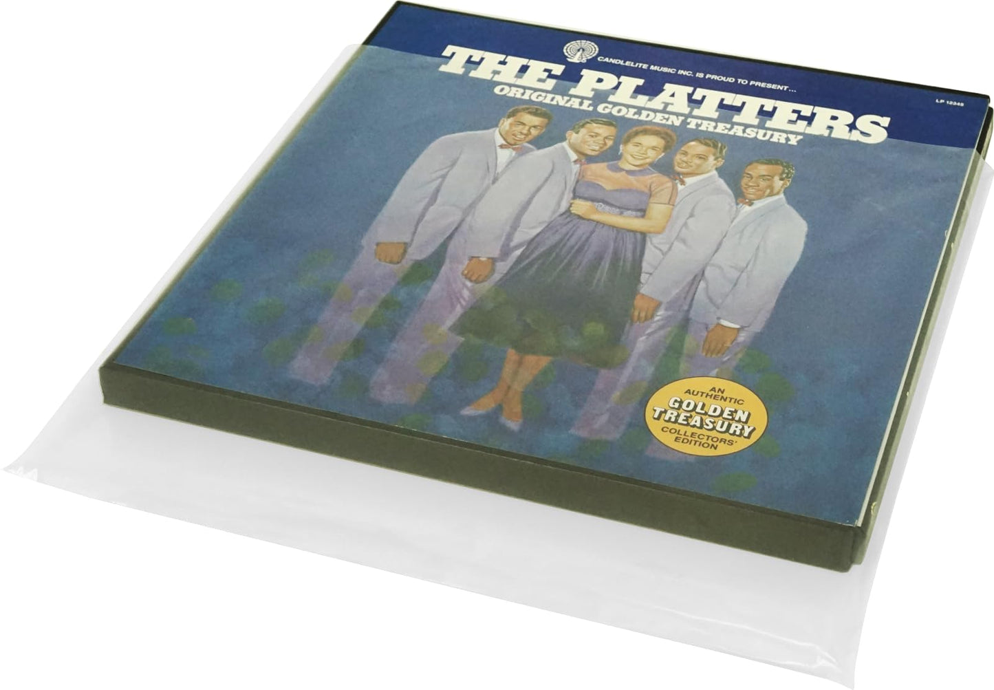 (25-Pack) Double Oversized 12 Inch Vinyl Record Outer Sleeves – 3 Mil High-Clarity Virgin Polyethylene – Flush Cut with Lip for Easy Insertion – Archival Protection for Most Box Sets up to 1.25 Inch