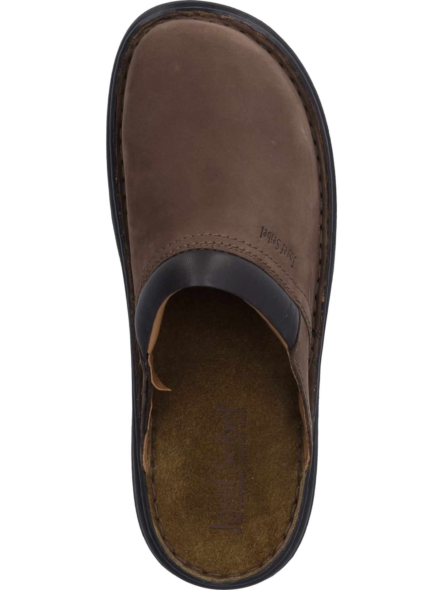 Josef Seibel Max Men Clogs, Genuine Leather Men's Shoes, Brasil 13 UK(48 EU)