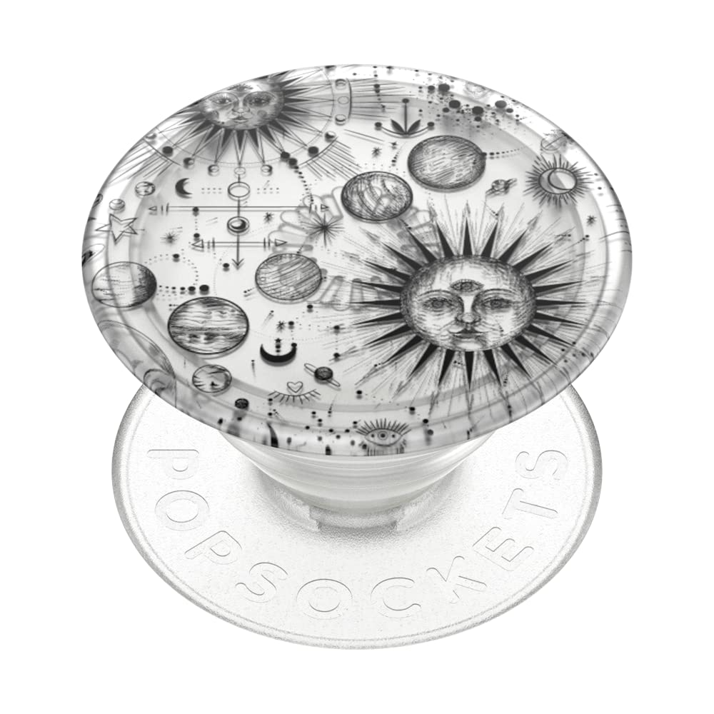 PopSockets Phone Grip with Expanding Kickstand, Adhesive Grip - Cosmic Sun
