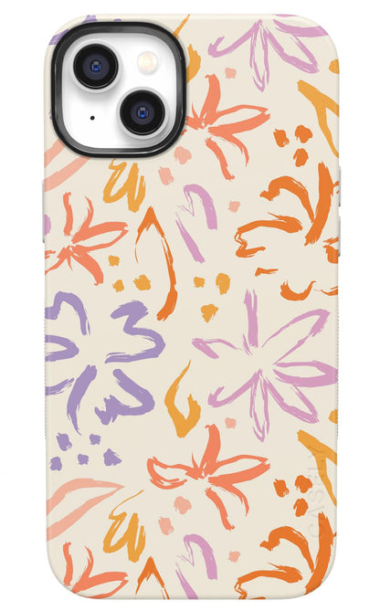 Casely iPhone 14 Plus Case | Sage Garden | Green Floral | Compatible with MagSafe | Bold Protective Design