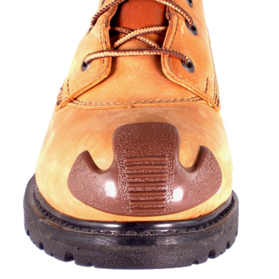 Boots Saver Toe Guards (1 Pair, Brown)