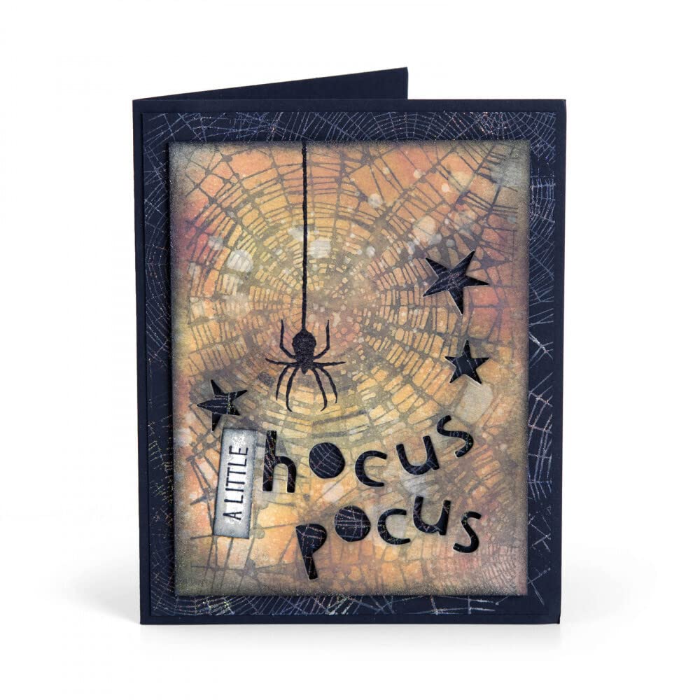 Sizzix Thinlits Dies Swirling Stars by Tim Holtz, 9-Pack, One Size, Multicolor - 663095