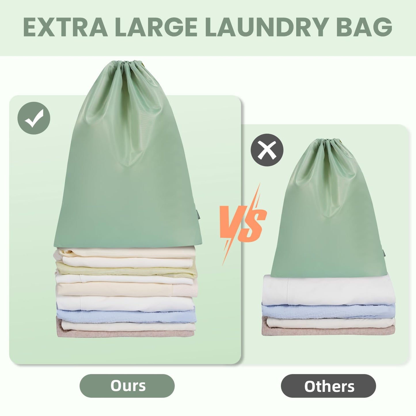 BAGAIL 8 Set/9 Set Packing Cubes Luggage Packing Organizer for Travel, Suitcase Packing Bags for Travel Accessories(Matcha Green, 9 Set)