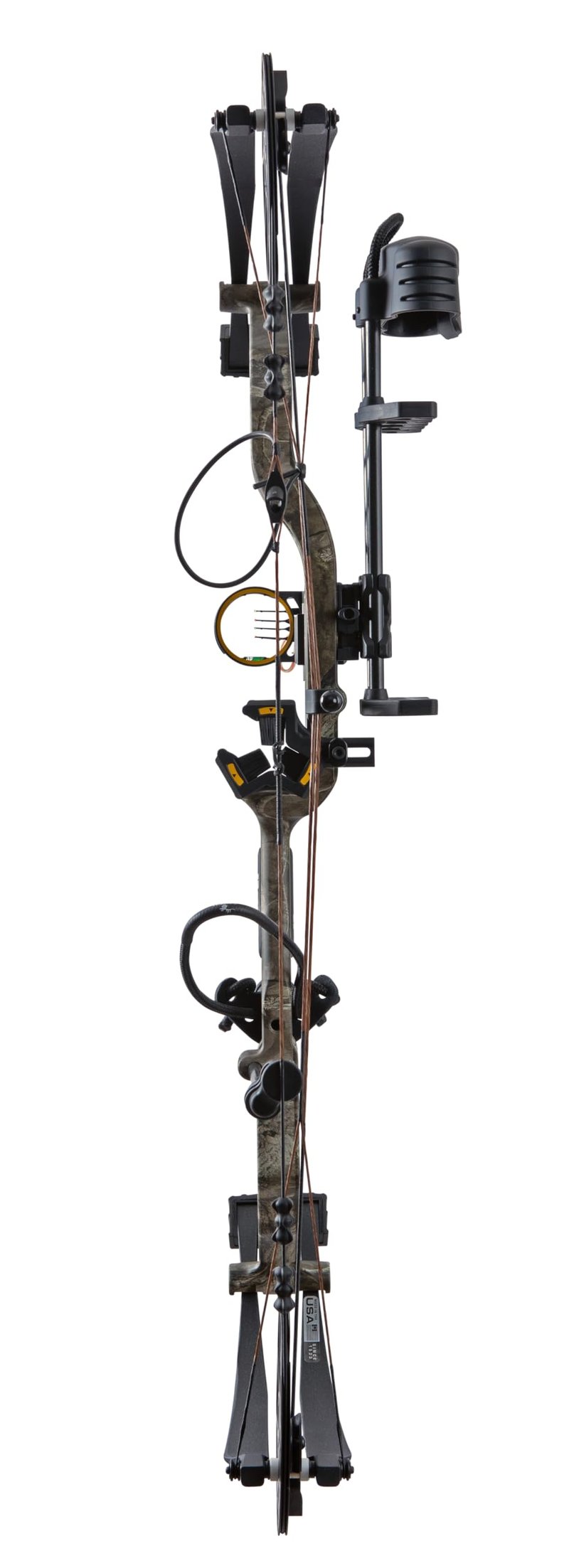 Bear Legit Maxx Ready to Hunt Compound Archery Bow, 70lb. Draw Weight, Right Hand, Mossy Oak Roots/Black
