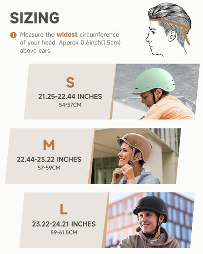 Findway Pro Bike Helmet for Adults,Adjustable Cycling Helmet for Men & Women [Safety Certified] Bicycle Helmet for Commuting, Road Biking, Skating with Adjustable Dial