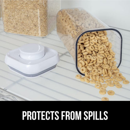 GORILLA GRIP ShelfGuard Wire Shelf Liner Compatible with Amazon Basics Shelving Unit, Set of 3 Waterproof Liners for Organizing Metal Rack Shelves, Kitchen Cabinets, Cupboard, Pantry, 14x24 Clear